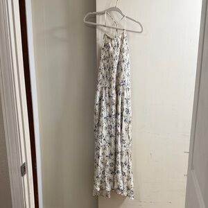 Floral Maxi Dress with Spaghetti Straps